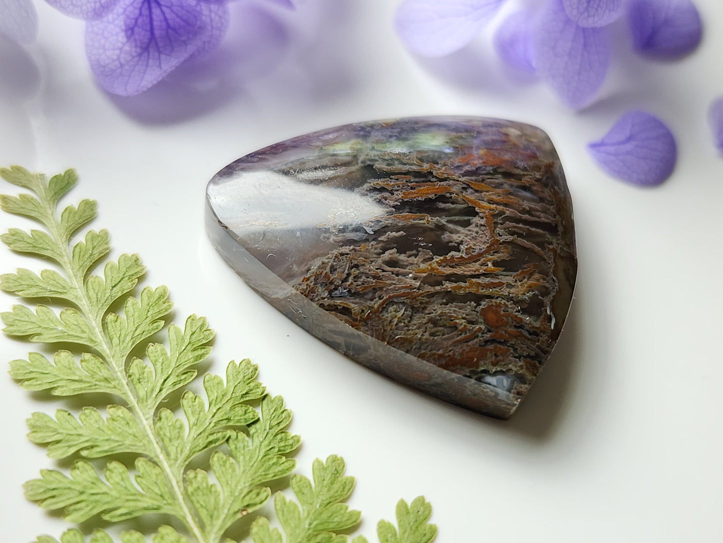 Priday Thunderegg moss agate