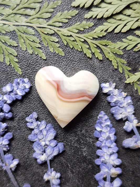 Windy mountain agate heart