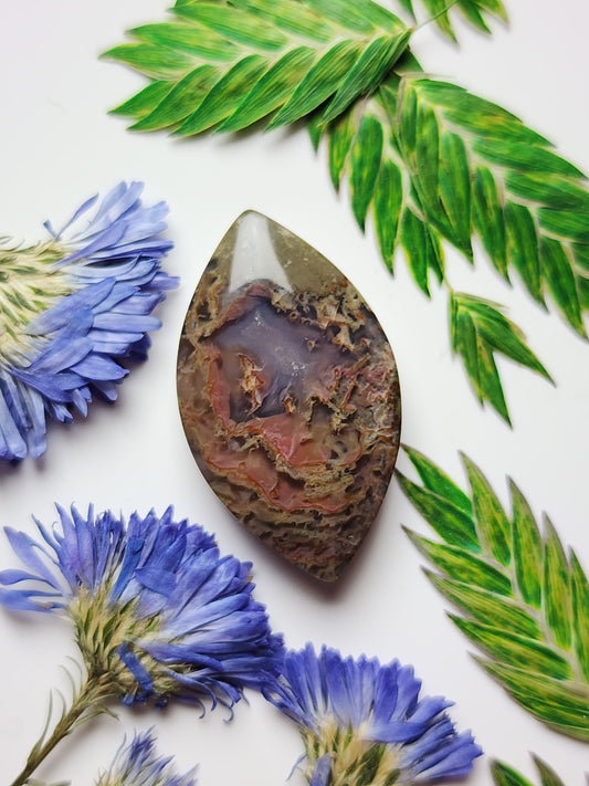 Priday Thunderegg moss agate