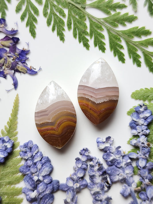 Agua Nueva agate pair