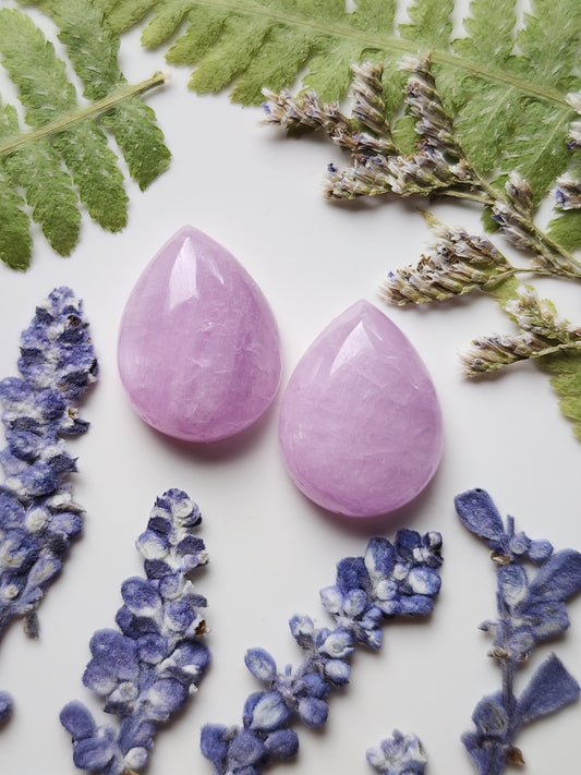 Lavender Kunzite pair