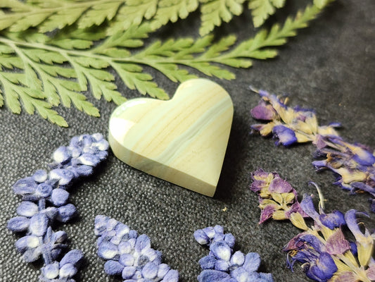 Imperial jasper heart