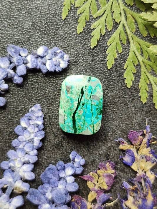 Inspiration mine Chrysocolla Malachite gem silica