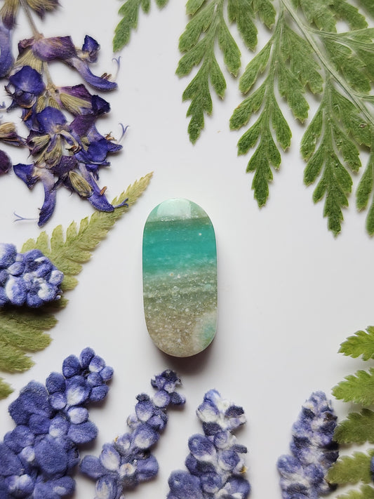 Petrified Blue opalized wood