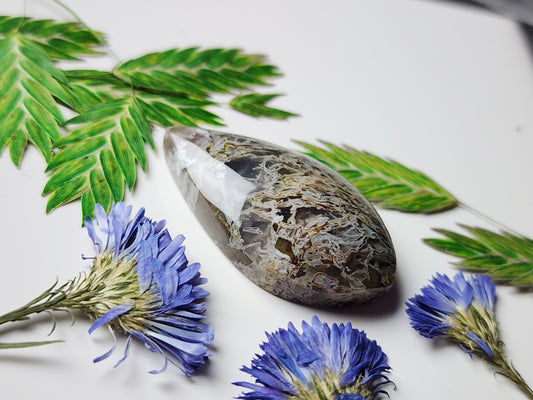 Priday Thunderegg moss agate