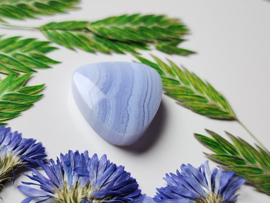 Blue lace agate