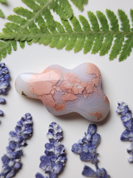 Cotton candy agate cloud