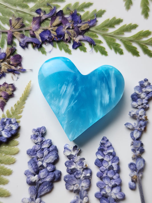 Starburst stone heart