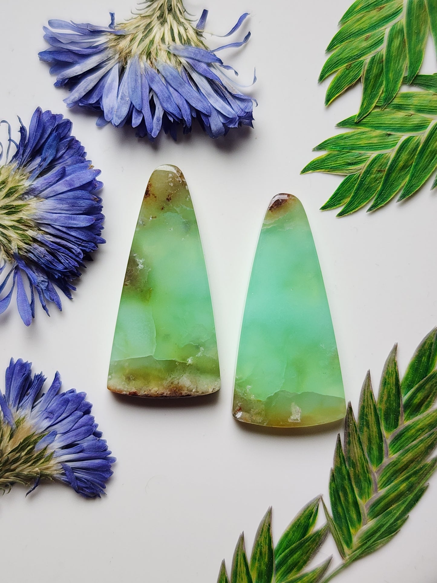 Australian Chrysoprase pair