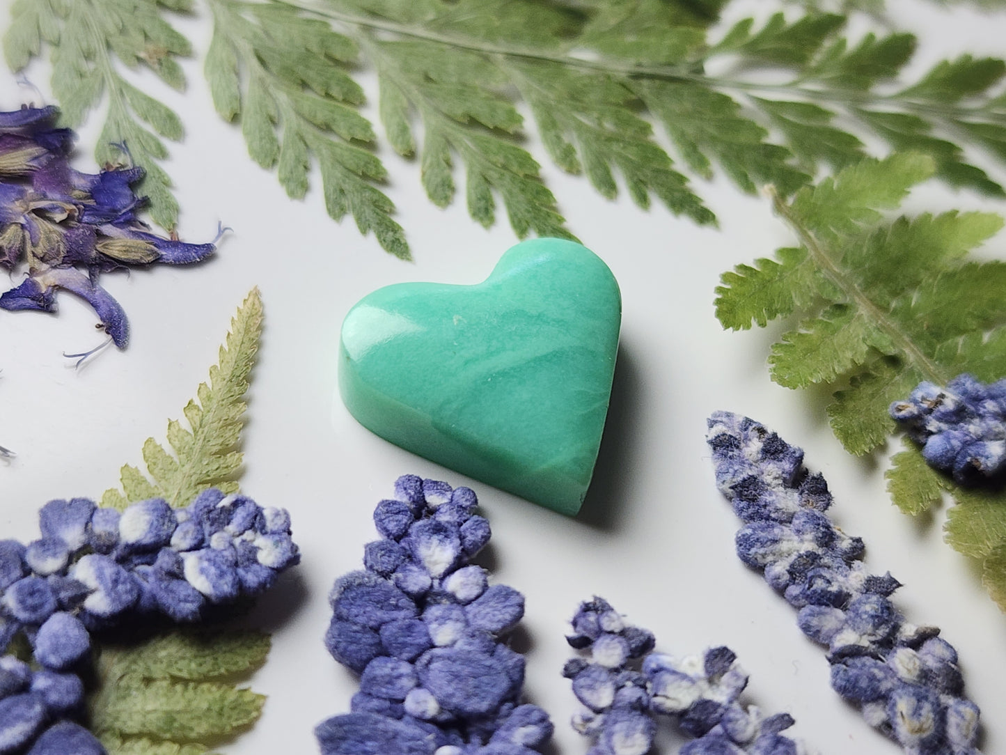 Newman Chrysoprase heart