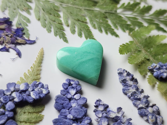 Newman Chrysoprase heart