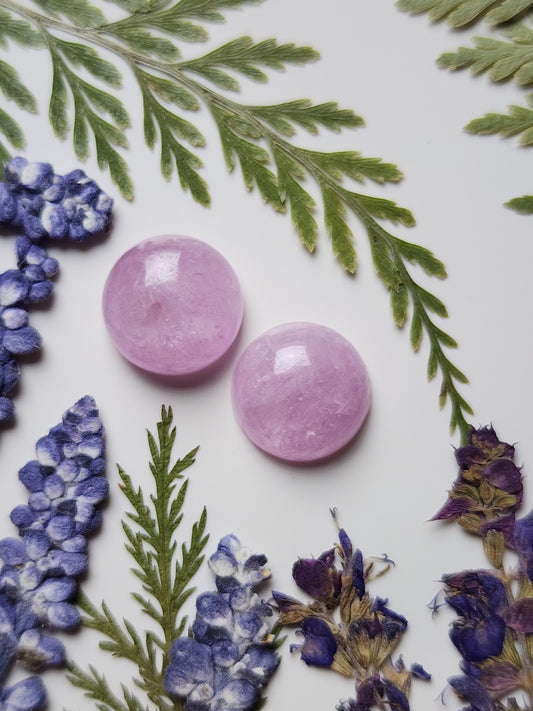 Lavender Kunzite pair