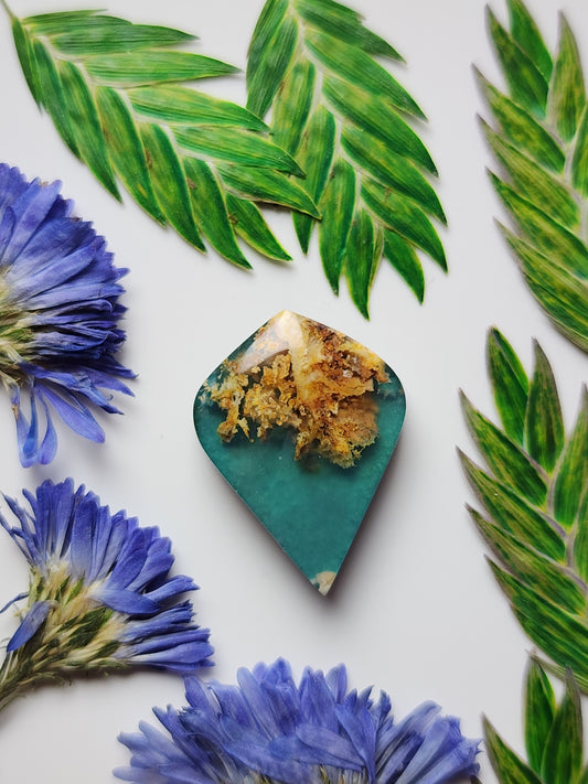 Bella Vista plume agate Doublet