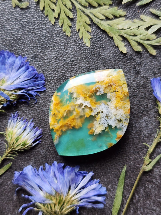 North ridge plume agate Doublet