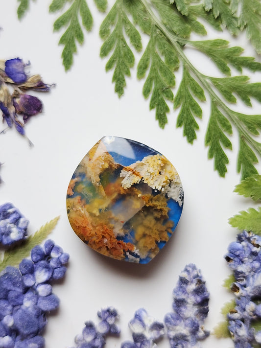 North ridge plume agate Doublet