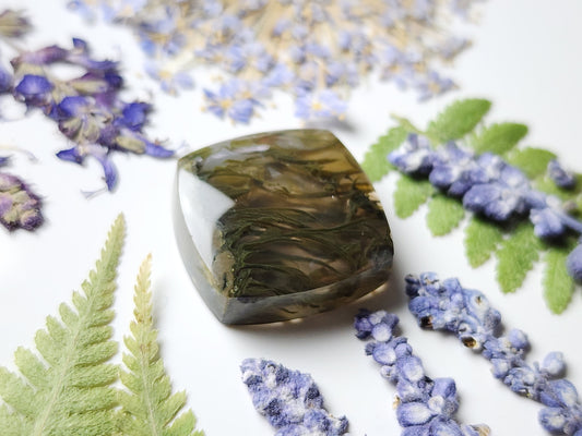 Priday Thunderegg moss agate