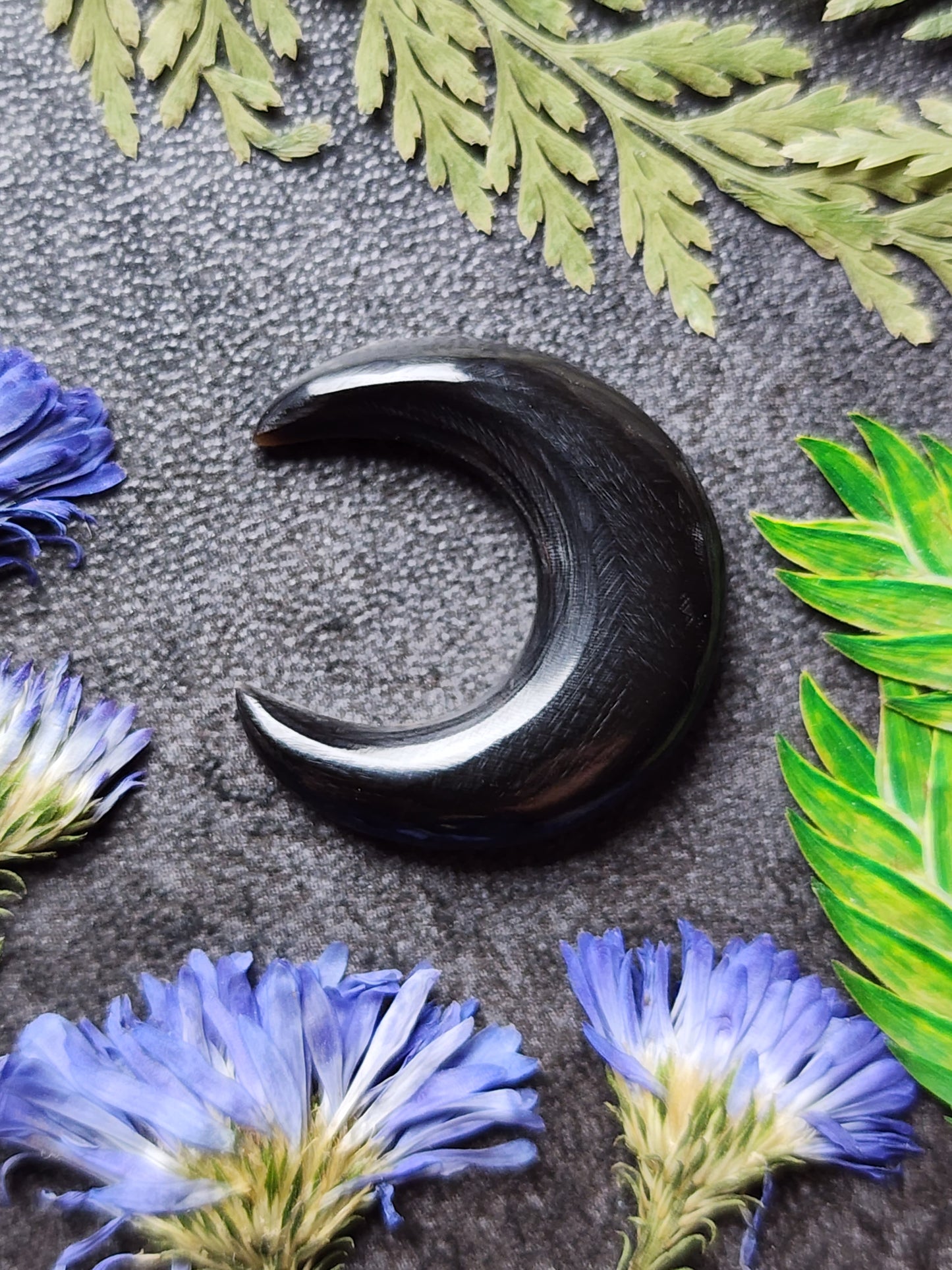 Midnight crescent carving