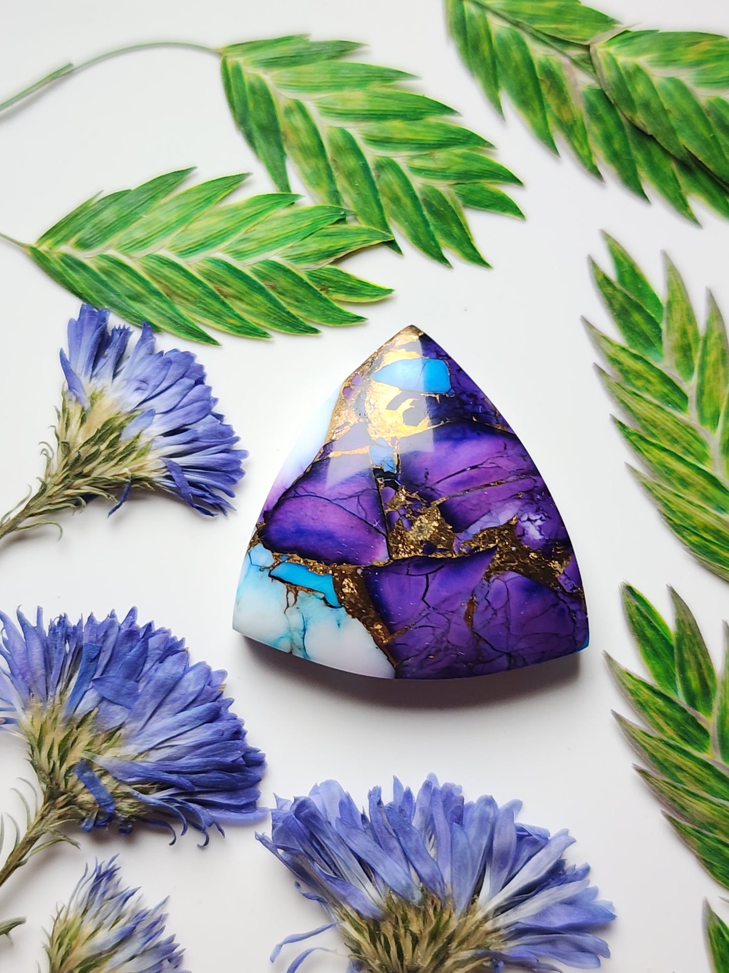 Dahlia Violet with bronze