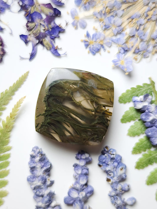 Priday Thunderegg moss agate