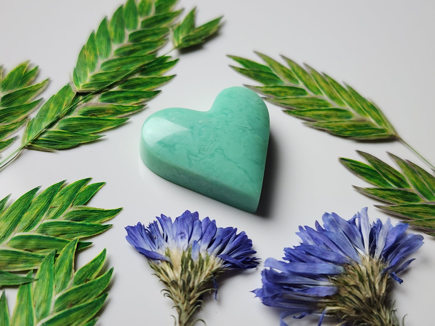 Newman Chrysoprase heart