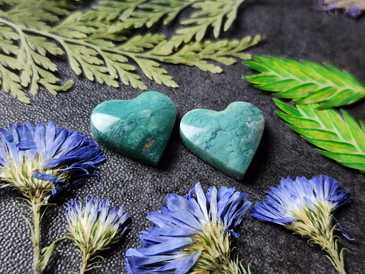 Mtorolite heart pair