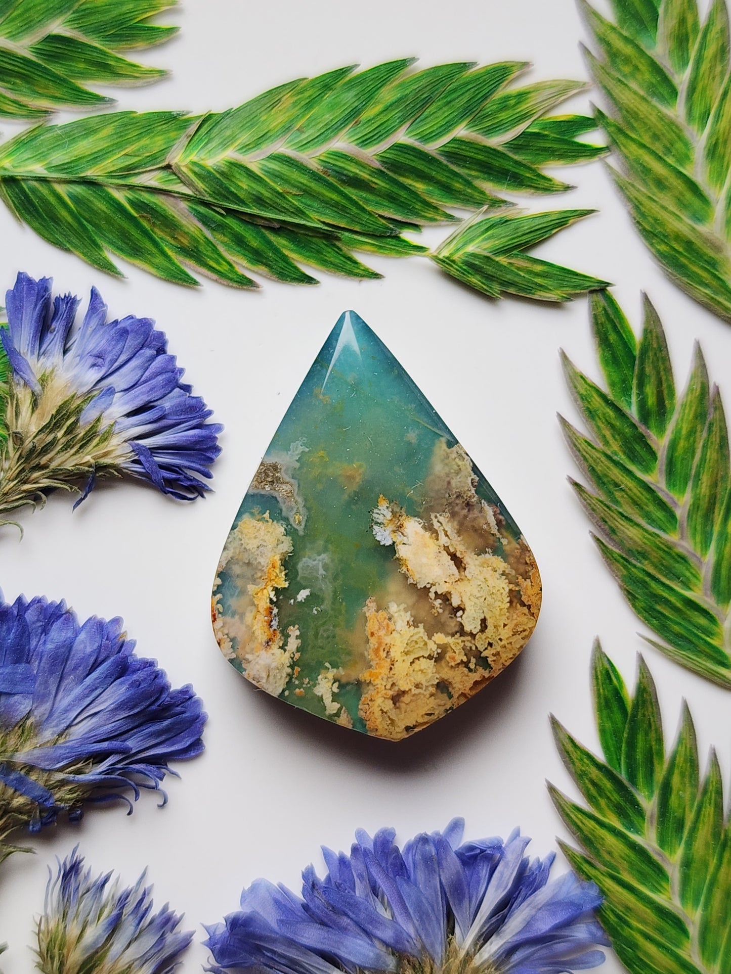 North ridge plume agate Doublet