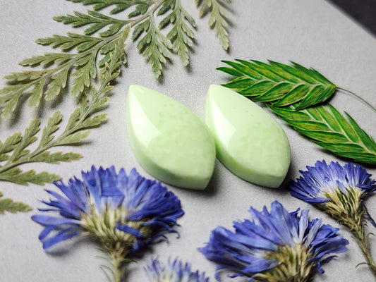 Lemon Chrysoprase pair