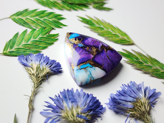 Dahlia Violet with bronze