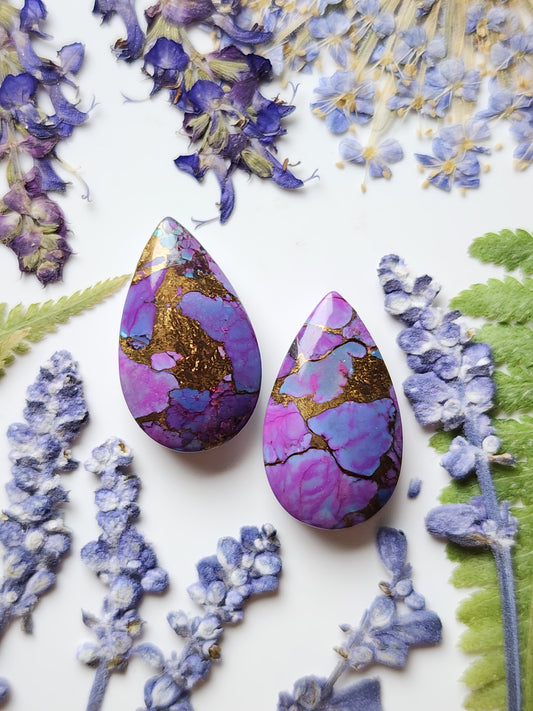 Kingman Mohave Turquoise pair
