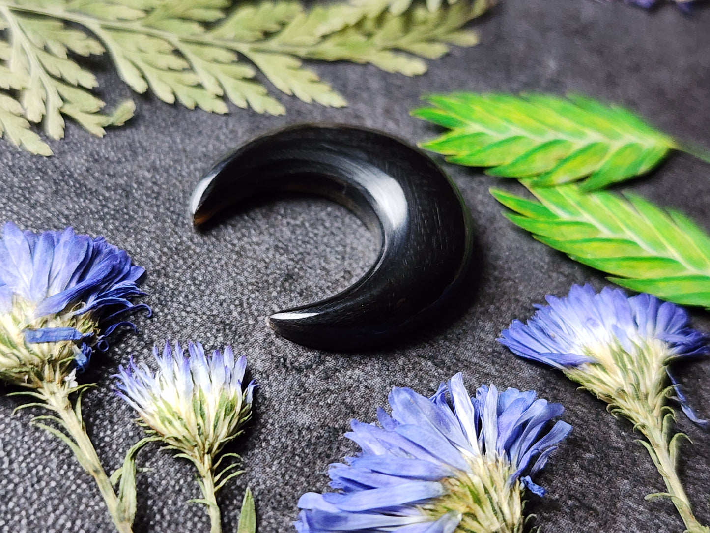 Midnight crescent carving