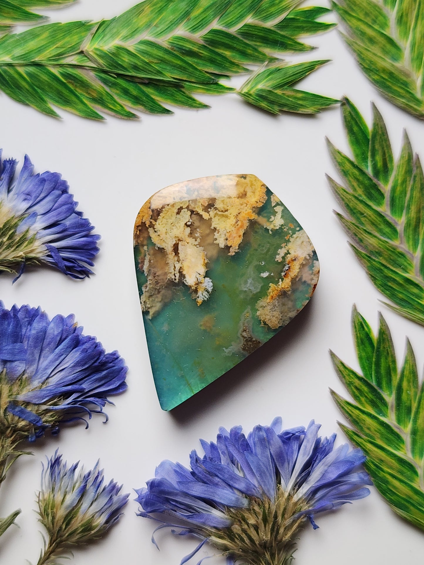 North ridge plume agate Doublet