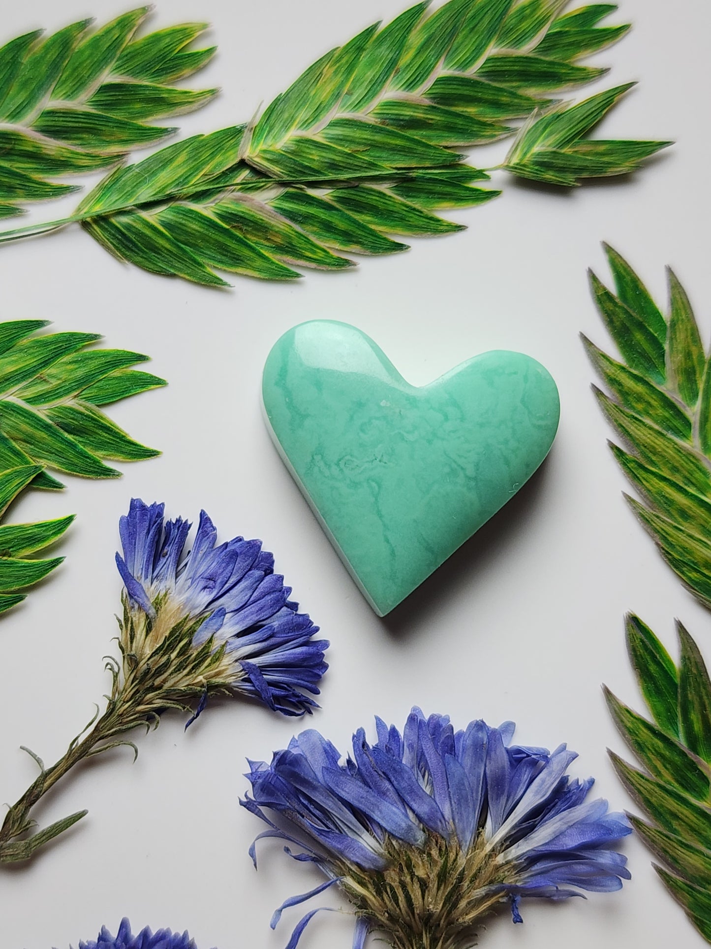 Newman Chrysoprase heart