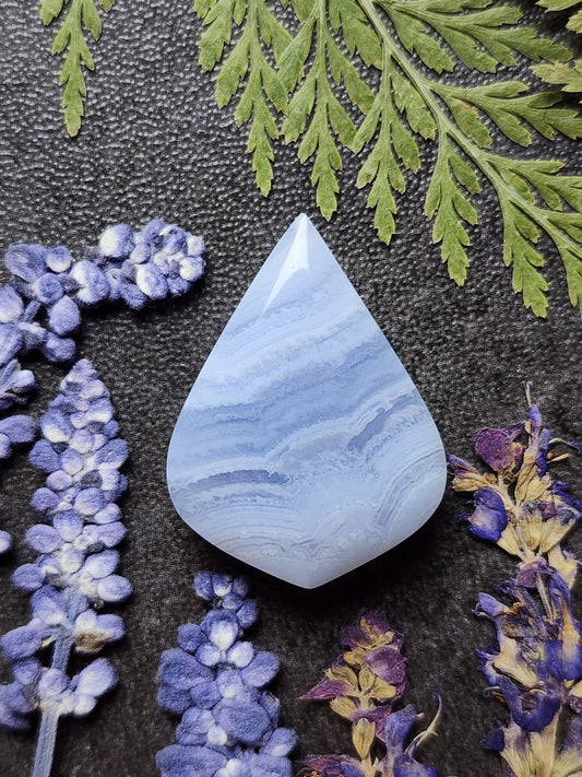 Blue lace agate