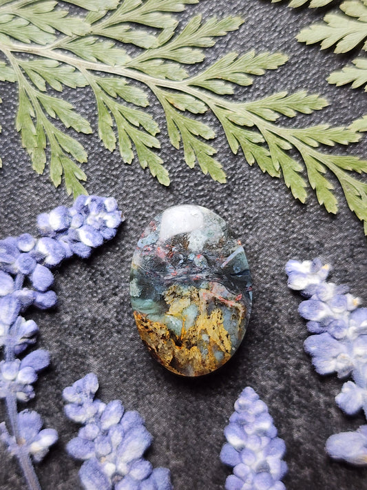 Clear creek plasma agate