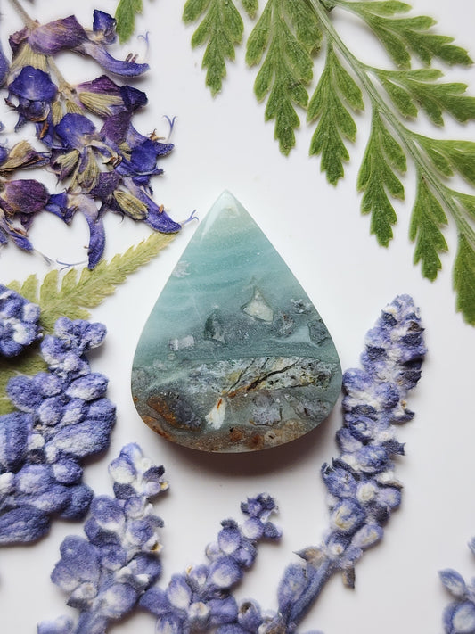 BC Ocean picture stone