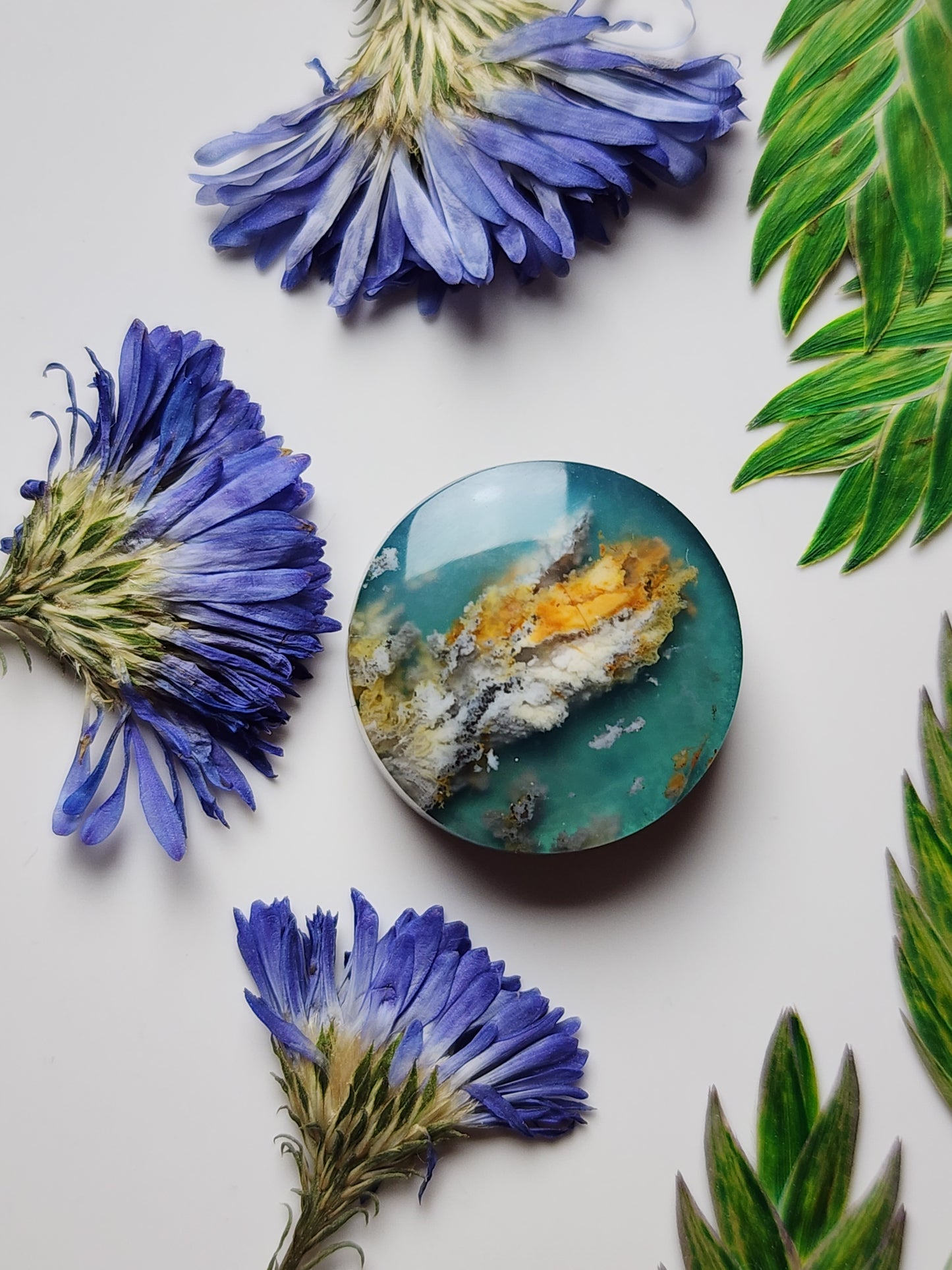 North ridge plume agate Doublet