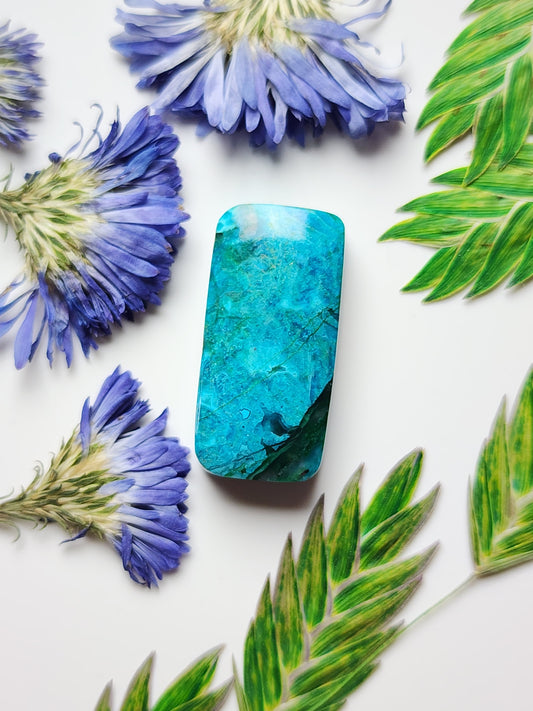 Inspiration mine Chrysocolla gem silica