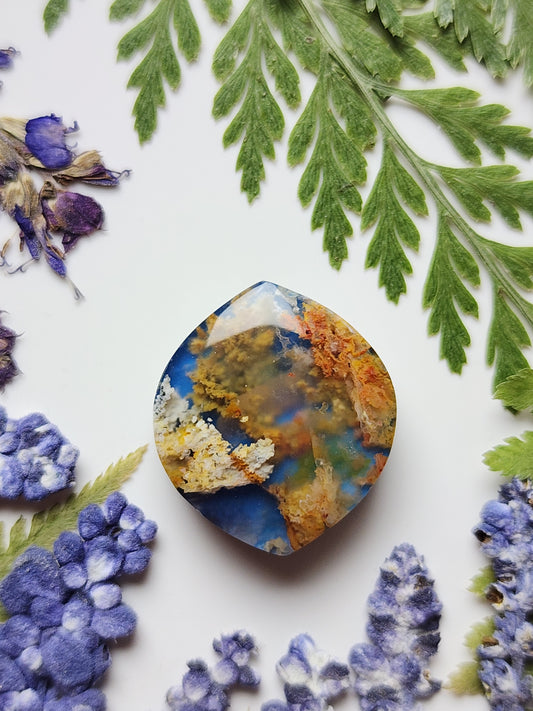 North ridge plume agate Doublet