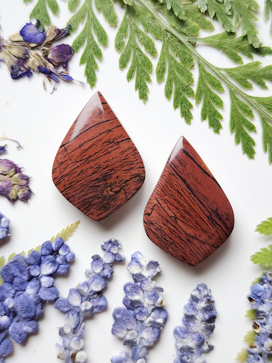 Indian paint stone pair