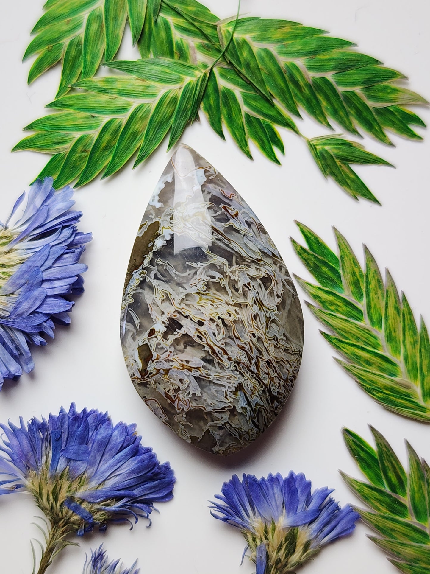 Priday Thunderegg moss agate